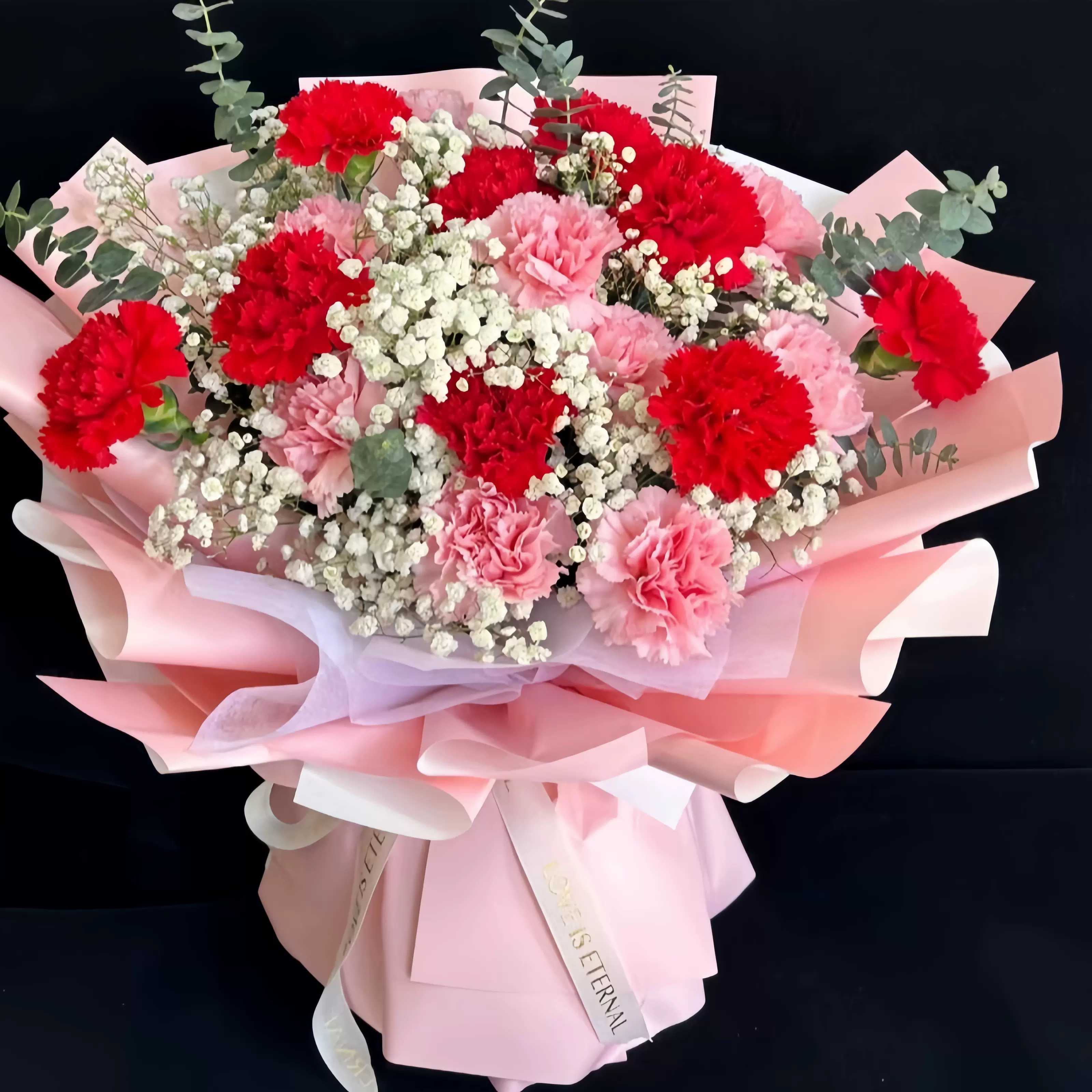 江苏淮安清河清浦区淮安区鲜花店同城康乃馨花束礼盒生日配送长辈