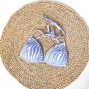 Amber Waiter Single Lady Bikini Swimming Sexy Hot Spring Holiday Set Printing Beach Swiming Swimsuit with chest pads