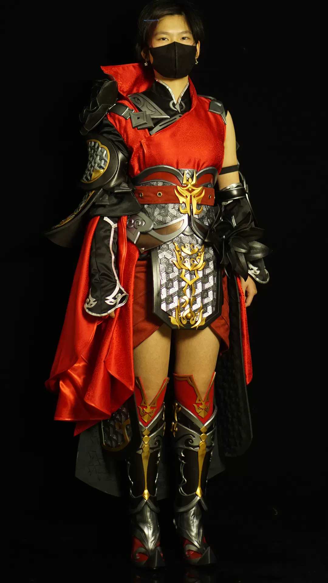 剑三 天策破虏套成女破虏军娘剑侠情缘 Cosplay