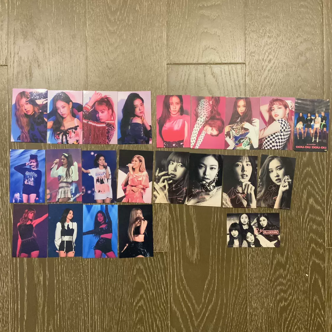 Blackpink DDU DU DDU DU MUMO特典 ポストカード4枚 ddu-du ddu-du小