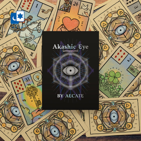 
Spot original genuine Cassie's Eye Lenorman gift box version lenormand hardcover board game card