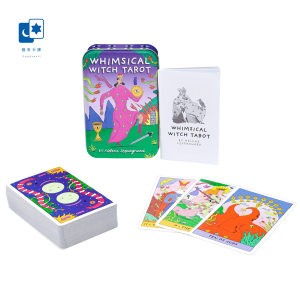 
Imported genuine whimsical tarot deck Whimsical Witch Tin board game card
