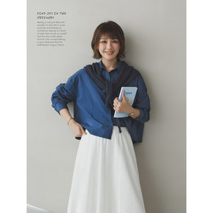 
Apple’s Lifestylers are back! Designed pocket shirt tops women’s short long-sleeved shirts