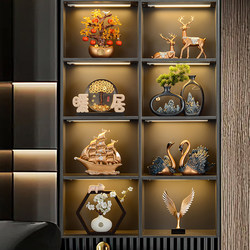 Living Room Wine Cabinet Decorations, High-End Office, Light Luxury, Elegant, High-Class, High-End, 2025 New Model