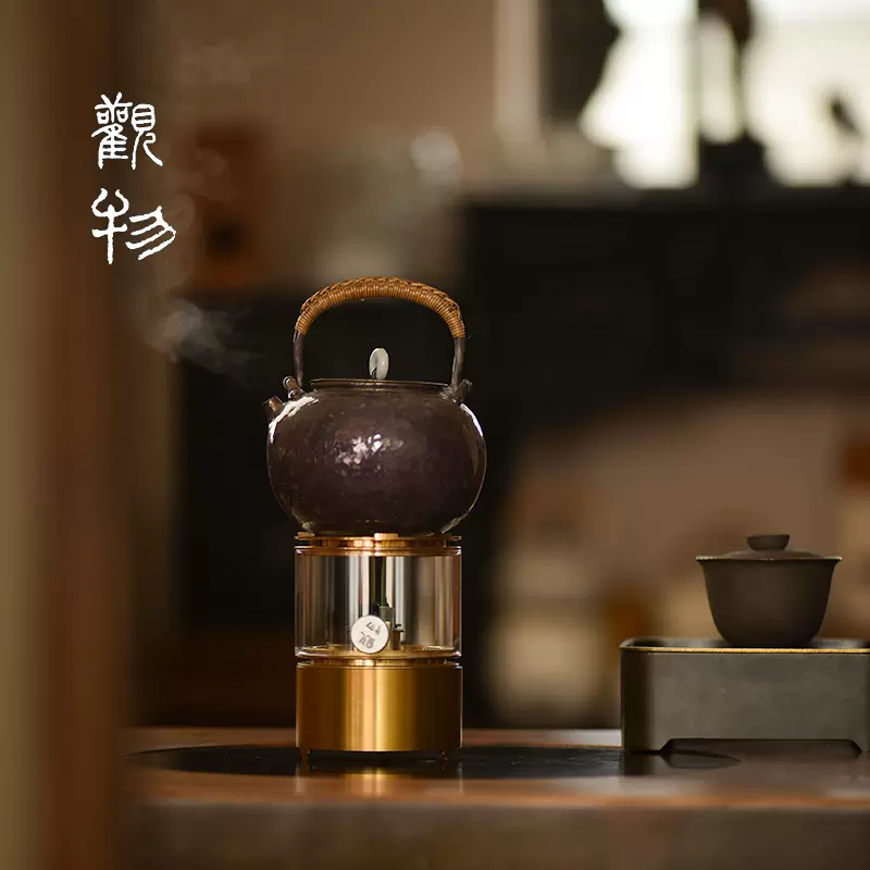 銅器 煮茶炉 温酒炉 風炉 茶道煮茶器 銅炉 装飾品 置物 🔥