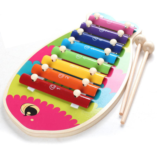 Juguete musical para niños, piano para bebés, xilófono, juguete multicolor para aprender habilidades motoras. Rojo | Bodega Aurrera en línea