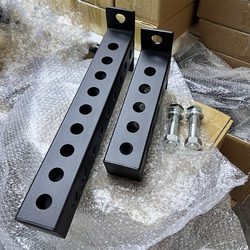 Rep Accessories Expansion Crossbar Storage Barbell Plate Barbell Bar Accessories Suitable for 75mm Tubing with 18/26mm Diameter Holes