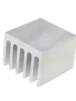 Nhôm nguyên chất tản nhiệt điện tử nhôm tản nhiệt chip dẫn nhiệt nhôm 13*13*10MM nhà máy bán hàng trực tiếp 