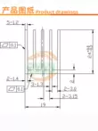 Tản nhiệt nhôm nguyên chất tản nhiệt điện tử nhôm khối nhiệt 19 * 19 * 24MM có thể được tùy chỉnh 