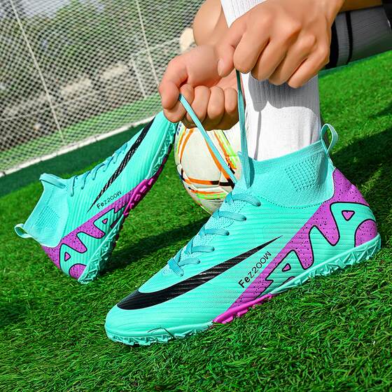 
Falcon Assassin 15 football shoes for men adult broken nails TF children AG long nails primary school students children training boys