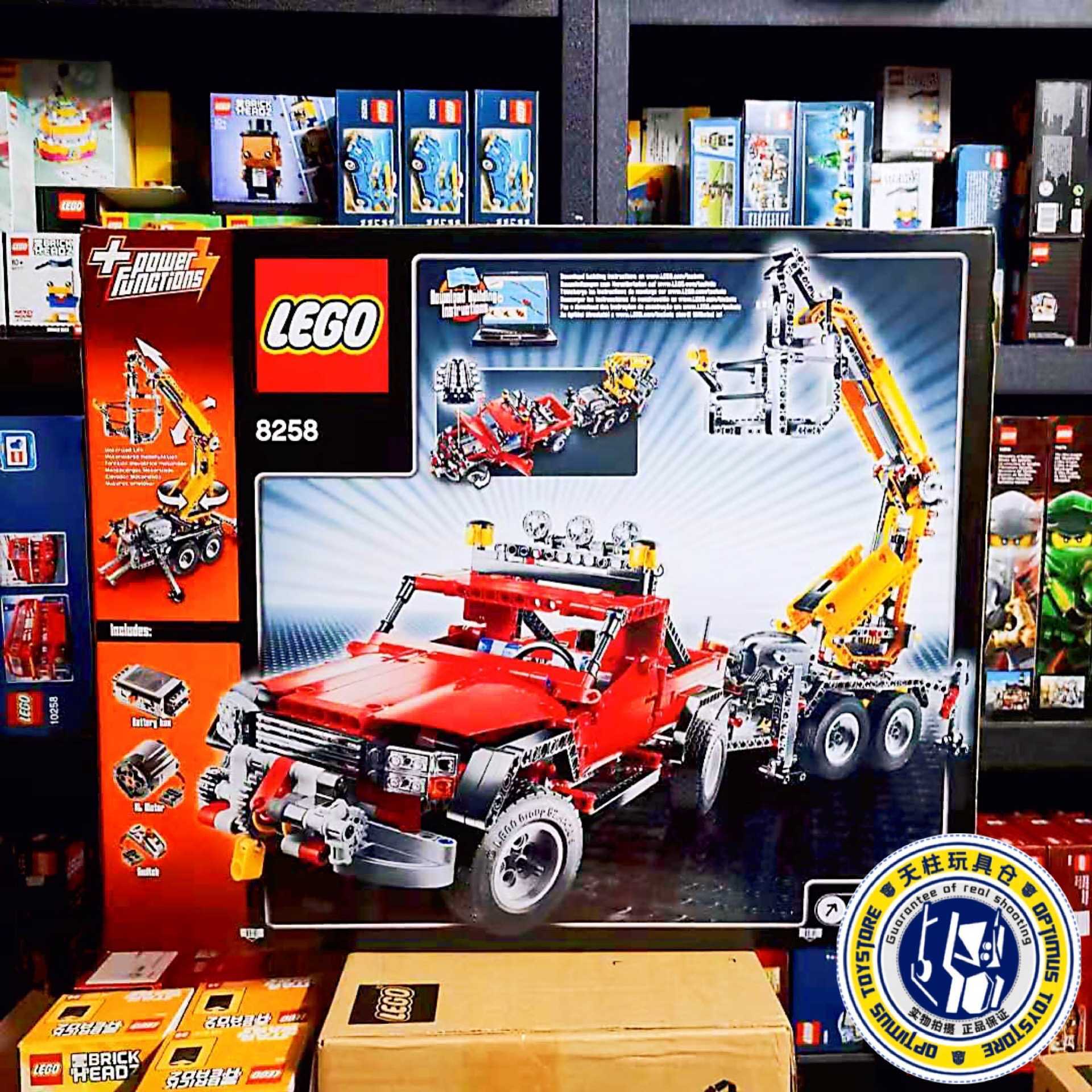 lego乐高8258 科技系列technic机械组旗舰款 卡车起重机 稀有绝版
