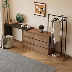 Aige H1379 Matching Color Dressing Table, Dresser, Coat Rack, Integrated Simple Makeup Table, Modern Bedroom Storage at the End of the Bed
