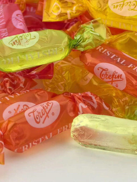 New product Belgium Trefin hybrid fruit candy Cordon Crystal Crystal Sugar imported fruit hard sugar scattered for half Jin [Jin is equal to 0.5 kg]