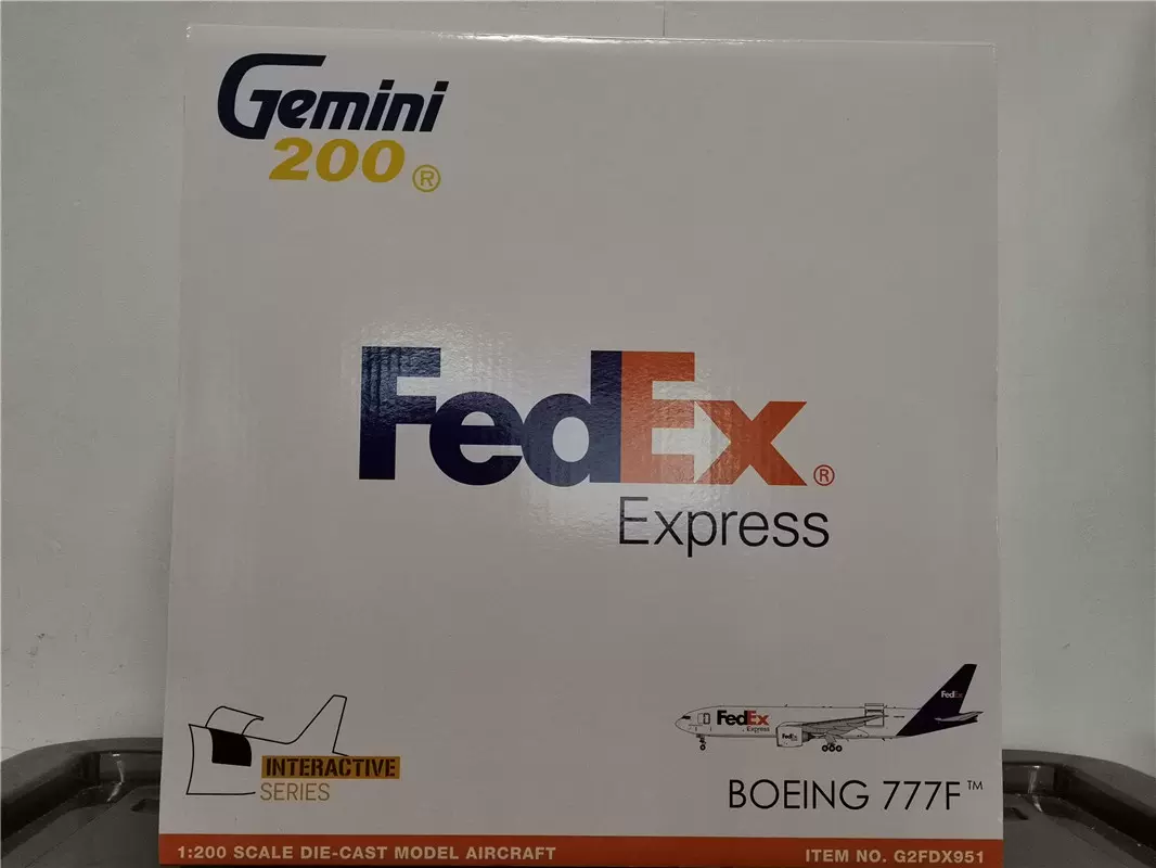 Geminijets G2FDX951 1:200 FedEx 联邦快递B777-200LRF N888F-Taobao