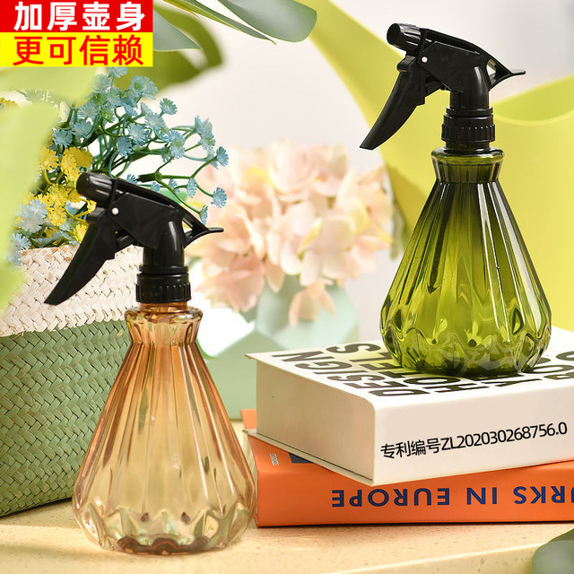 Cangqiang spray bottle hand-pressed small ultra-fine mist spray bottle for watering flowers household cleaning and disinfection hairdressing spray bottle