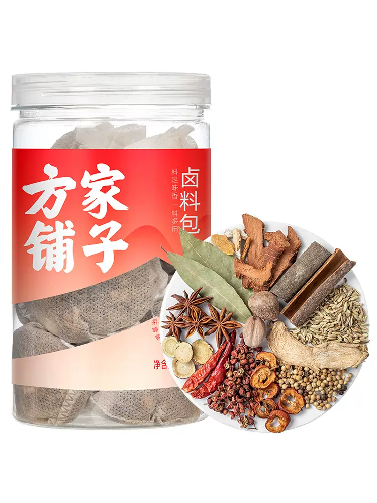 福建老字号 方家铺子 加水即卤 五香卤料包 150g罐装（独立小包）天猫优惠券折后￥15.9包邮