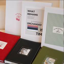 Photo Album Gift Box with 300 Photos 6inch Photo Album for Couples, Best Friends, Baby, Pet Growth Commemorative Insert-Type Record Book