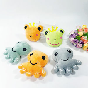 
Pet dog grinding teeth to relieve boredom toy BB chirping paper cute little octopus pony bison small dog cat