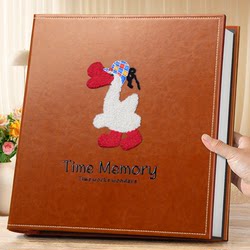 Premium Photo Album with Large Capacity for Children, 6inch Growth Records, Family and Couples, 5inch Mixed Insert-Style Storage Albums