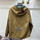 A8809 counter genuine new spring women's fashion hooded jacket embroidered large size mother jacket 09