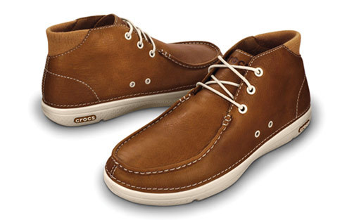 专柜正品卡骆驰crocs 秋冬新款 汤普森系列 皮质 男鞋 多色