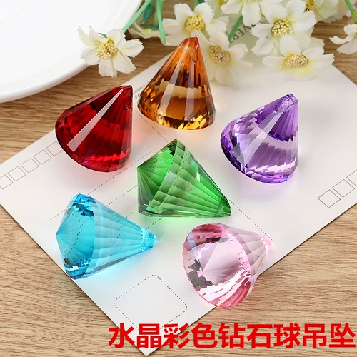 Кристалл прозрачный цветовой освещение шариковые подвесные алмазные шариковые шарики занавес