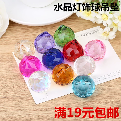 Кристалл прозрачный цветовой освещение шариковые подвесные алмазные шариковые шарики занавес