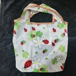 New Cartoon Printed Extra Small Waterproof Shopping Bag, Foldable Eco-Friendly Bag, Supermarket Bag, Portable Bag, Handbag