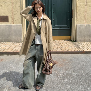 
KERNEL COSMOS Birmingham Evening Bell Classic silhouette lapel double-breasted British style windbreaker jacket