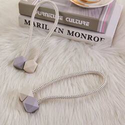 Strong magnetic buckle curtain straps Fashionable and versatile decorative curtain accessories bundling rope