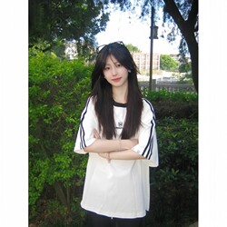 American-Style Three-Stripe Short-Sleeved T-Shirt for Girls, Summer 2026 New Style, Loose Half-Sleeved Top for Junior High and High School Students