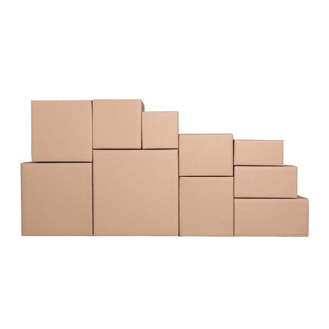 Carton SF express box square carton wholesale half-height five-layer ...