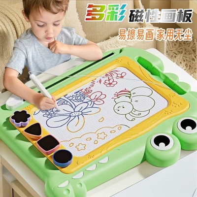 儿童画板家用幼儿磁性写字板1一3岁宝宝2涂鸦5磁力画画玩具可擦大