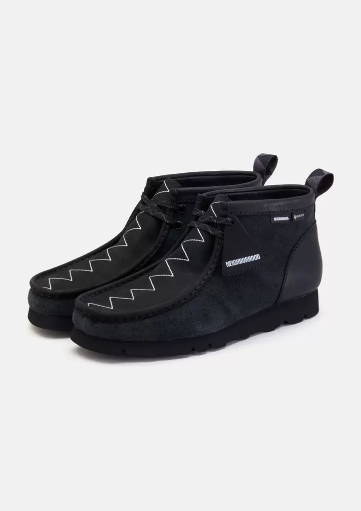 现货】Neighborhood 22SS Clarks WALLABEE GTX 中邦防水袋鼠鞋-Taobao