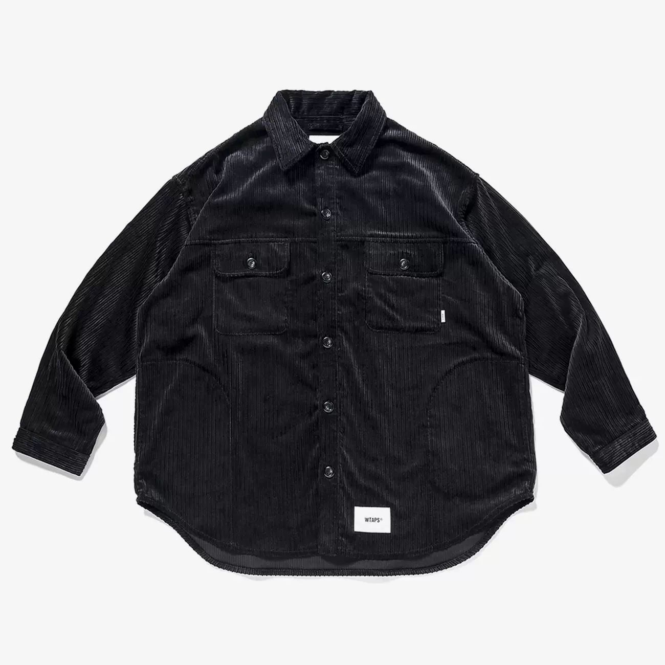 现货】WTAPS 21AW WCPO LS COTTON CORDUROY灯芯绒衬衫外套夹克