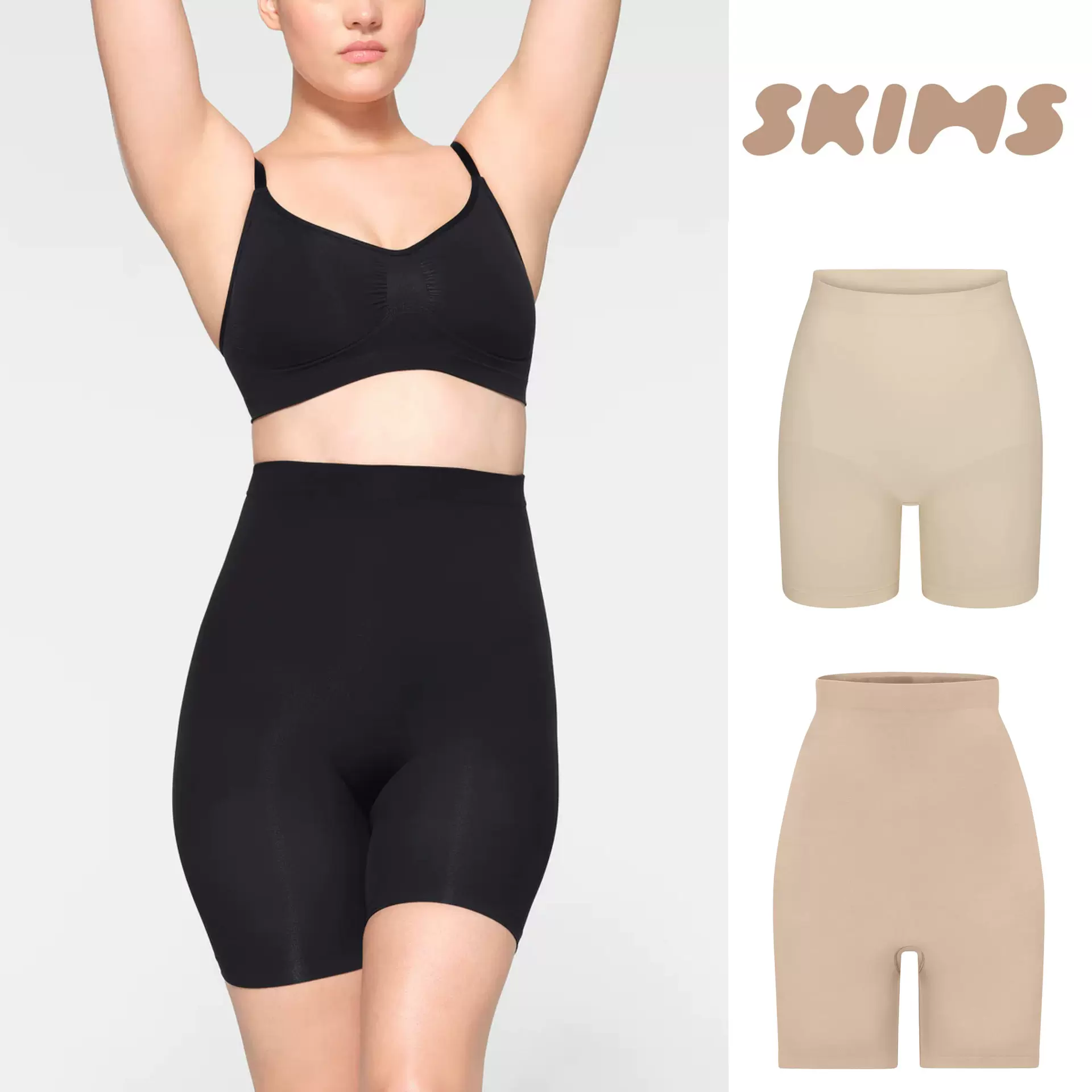 部分現貨SKIMS FITS EVERYBODY DIPPED FRONT THONG低腰丁字內褲-Taobao