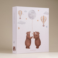 Pregnancy - Baby 3 Years Old DIY Growth Photo Album 3-Inch 900 Photos Large Capacity Children's Memory Album Original Theme Photo Album