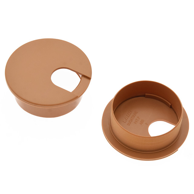 Japanese amp Rampu computer desk line hole cover desktop 35/40/48/64