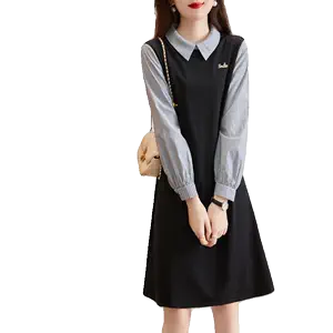 stitching lapel skirt Latest Best Selling Praise Recommendation