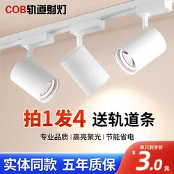 Edland Led Track Light Clothing Store Spotlight Commercial Ultra-Bright Energy-Saving Shop Spotlight Cob Track Ceiling Light
