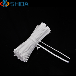 Shida Pe Environmentally Friendly Galvanized Iron Wire Binding Wire Package Plastic Iron Core Binding Cable Tie Power Plug Wire Binding Wire