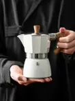 Ý Moka pot máy pha cà phê chiết nồi hộ gia đình đơn giản pha cà phê bằng tay bộ nồi cà phê thiết bị điện bếp gốm 