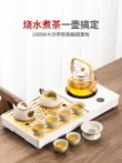 Ru lò Kung Fu bộ trà hộ gia đình đơn giản tất cả trong một hoàn toàn tự động đun sôi nước và pha trà khay trà nhỏ bàn trà bộ hoàn chỉnh bếp đun nước pha trà seko