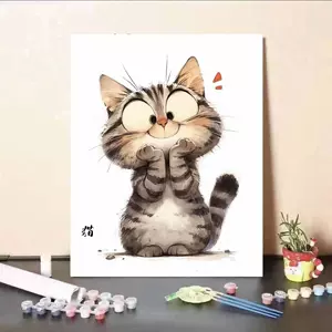 填色油彩画可爱猫- Top 500件填色油彩画可爱猫- 2024年5月更新- Taobao