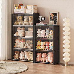 Doll Storage Cabinet, Doll Display Cabinet, Transparent Shelf, Toy Display Box, Doll Cabinet, Anime Display Shelf