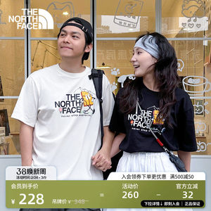 
North men and women same pure cotton short-sleeved T-shirt sports outdoor casual breathable new style TheNorthFace8GZ8
