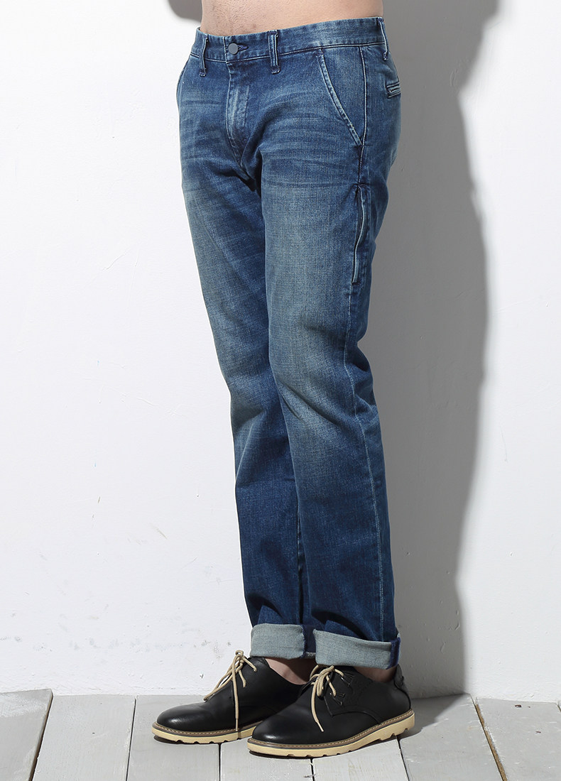 【新品】lee专柜正品 男装微弹力小2015时尚直脚牛仔裤l12726684l94