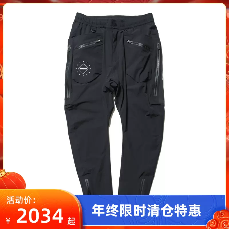 四季出品現貨FCRB UTILITY TEAM PANTS防水運動休閒束口褲男22AW-Taobao