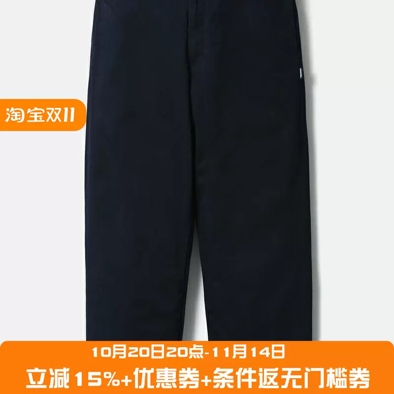 四季出品国仓WTAPS TRDT1804 TROUSERS POLY TWILL休闲工装裤25AW