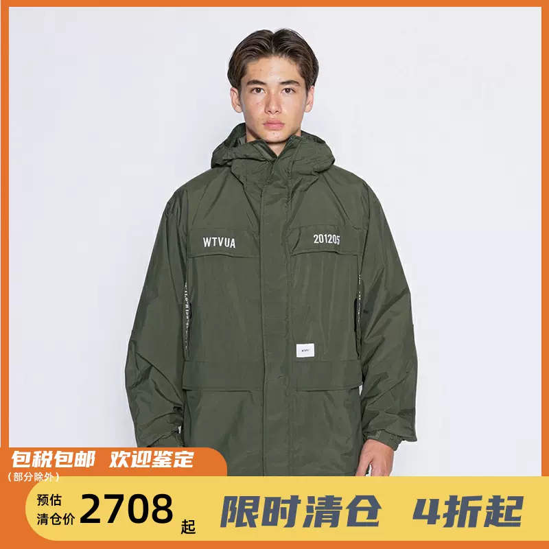 四季出品现货WTAPS SHERPA JACKET NYLON TAFFETA口袋夹克21SS-Taobao